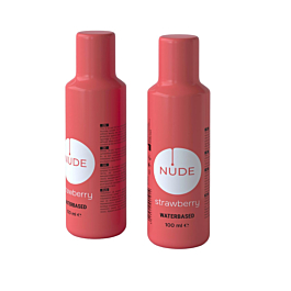Лубрикант NUDE Strawberry 100 мл Секс шоп Полуничка