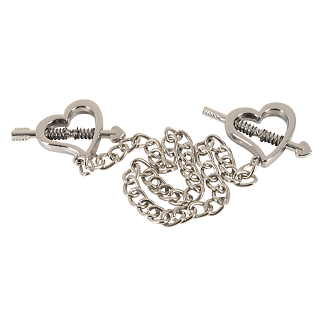 Зажимы Bad Kitty Heart shaped nipple