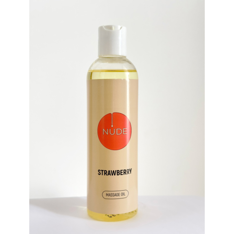 Масcажное масло NUDE Strawberry 250 мл