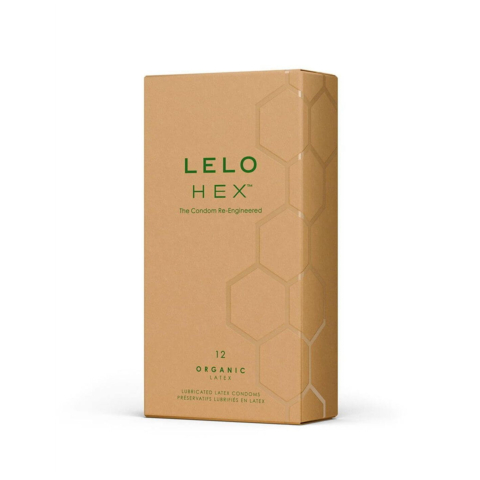 Lelo Hex Condoms Organic 12 Pack