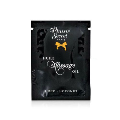 Пробник олії для масажу Plaisirs Secrets Coconut