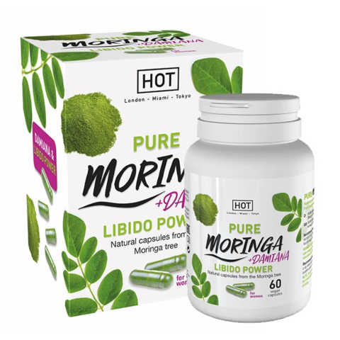 Капсулы HOT BIO Moringa Libido Caps для женщин 60 шт