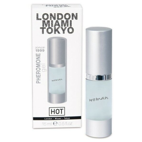 Гель із феромонами для жінок HOT Pheromone London-Tokio-Miami