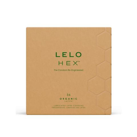 Lelo Hex Condoms Organic 36 Pack