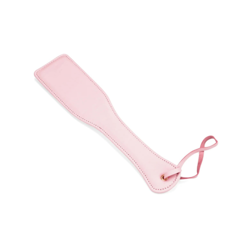 Паддл Liebe Seele White & Pink Leather Paddle