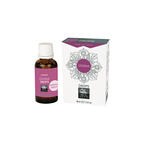 Краплі афродизіак для жінок Shiatsu Geisha drops
