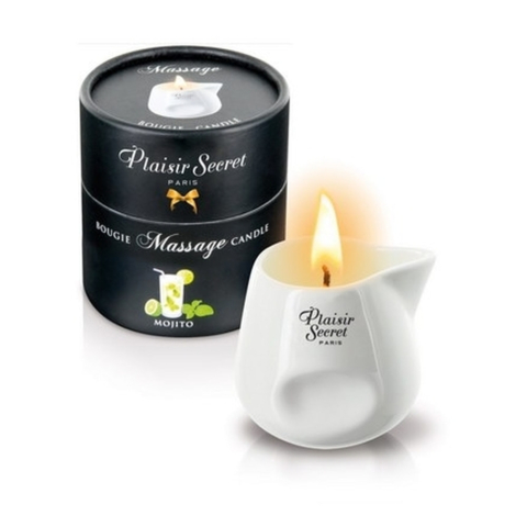 Масажна олія свічка Plaisir Secret Mojito