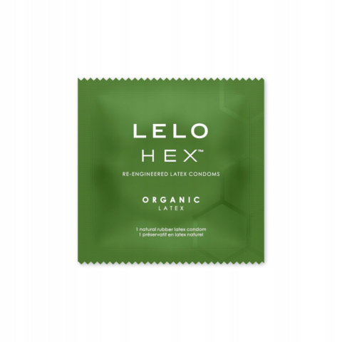 Lelo Hex Condoms Organic Sachet