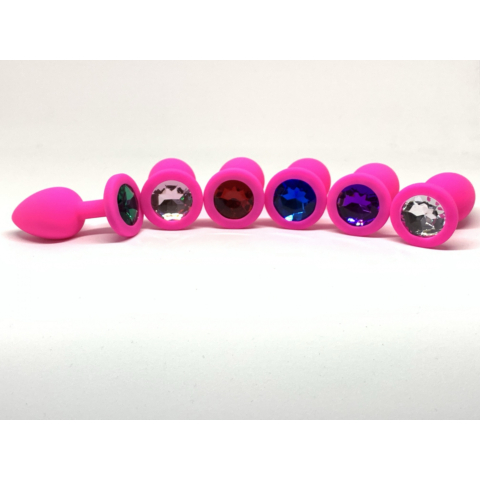 Анальная пробка силиконовая S