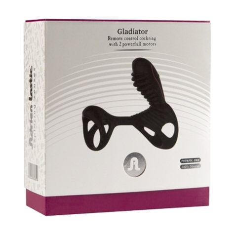 Ерекційне кільце Gladiator з пультом LRS, діаметр 3.6 см