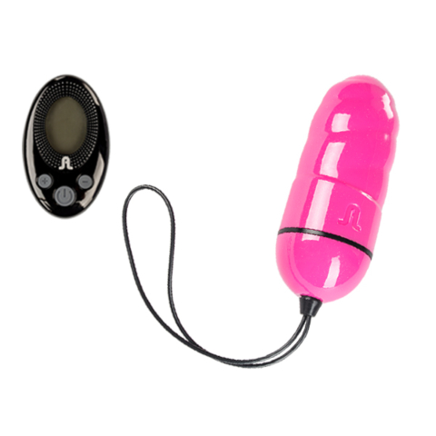 Віброяйце Adrien Lastic Ocean Storm Pink з пультом LRS