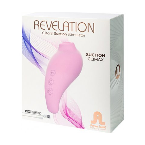 Вакуумний стимулятор Adrien Lastic Revelation pink