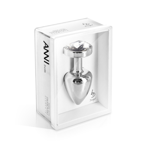 Анальний корок Diogol - Anni Butt Plug Round Stainless Steel 30 m