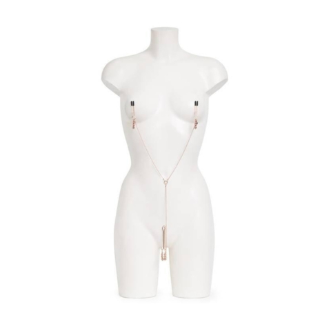 Затискачі для сосків та клітора 50 відтінків сірого