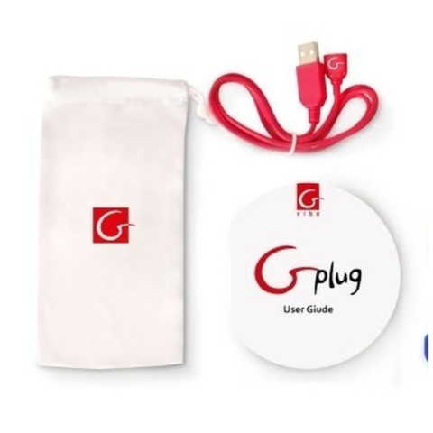 Анальна пробка з вібрацією Gplug Small Navy Blue