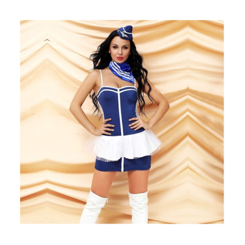 Еротичний костюм стюардеси