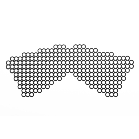 Маска без зав’язок Erika Bijoux Indiscrets Black