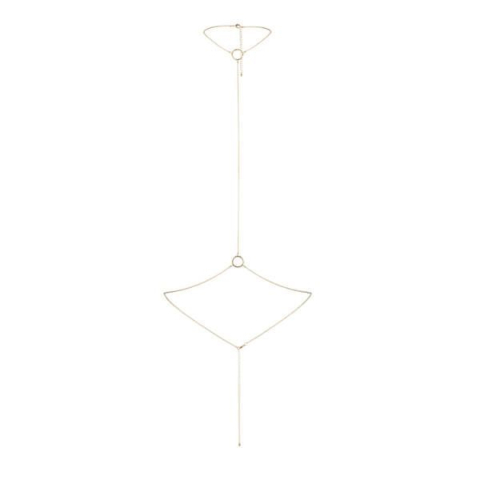 Ланцюжок на шию та пояс Bijoux Indiscrets Magnifique I Body Chain - Gold