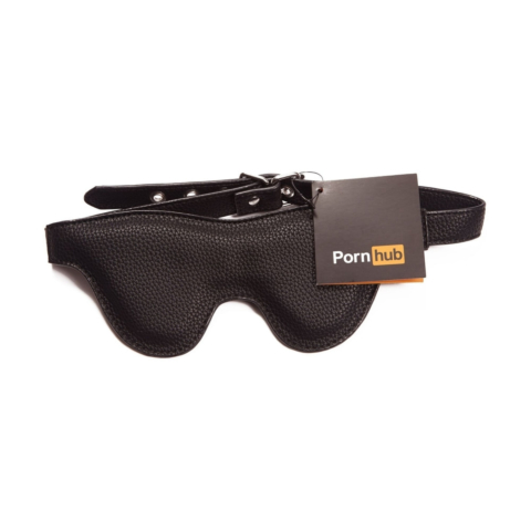 Маска на глаза Pornhub Faux Leather Mask