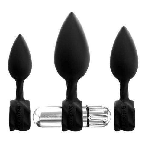 Набір анальних вібропробок Bathmate Anal Training Plugs VIBE