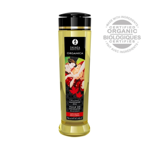 Органічна масажна олія Shunga Maple Delight