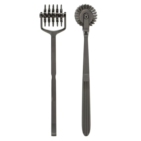 Колесо Вартенберга голчасте на 5 рядів зубців Doc Johnson Kink-Spike - Solid Metal Pinwheel - 5 W