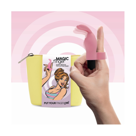 Вібратор на палець FeelzToys Magic Finger Vibrator Pink