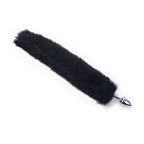 Пробка Baby XXX з чорним хвостом