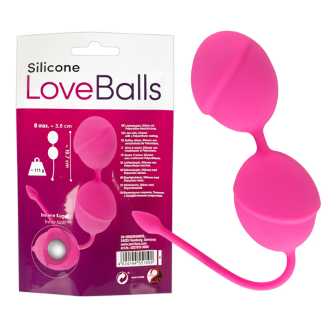 Вагинальные шарики Silicone Love