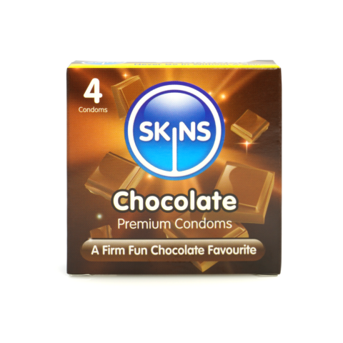 Презервативи SKINS Chocolate 4 шт