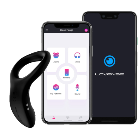 Смарт вібро-кільце Lovense Diamo Cock Ring