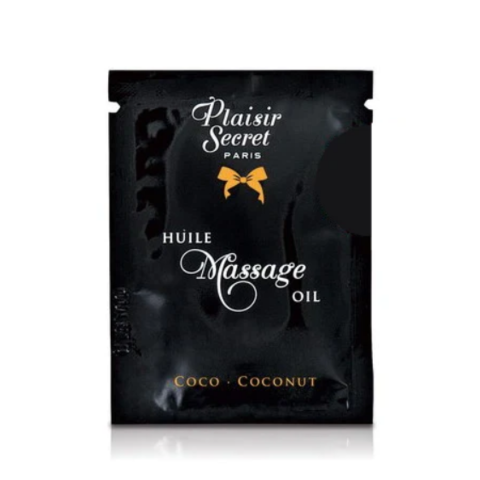Пробник олії для масажу Plaisir Secret Coco-Coconut 3 мл