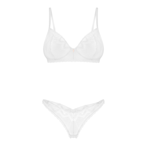 Комплект Obsessive Alissium White