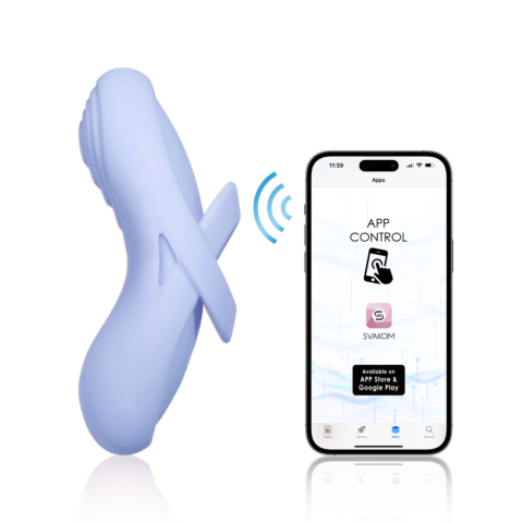 Вибратор на палец Svakom Echo 2 Sky Blue