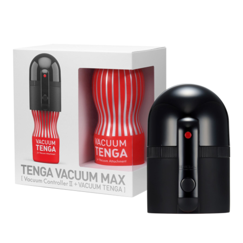 Вакуумная насадка Tenga Vacuum Max + мастурбатор Tenga Vacuum Cup