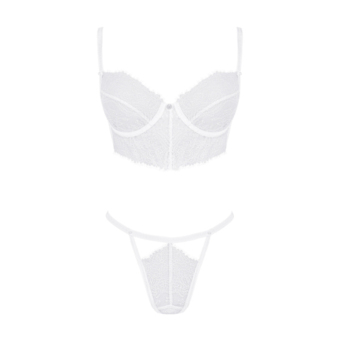 Комплект Obsessive Bianelle L/XL