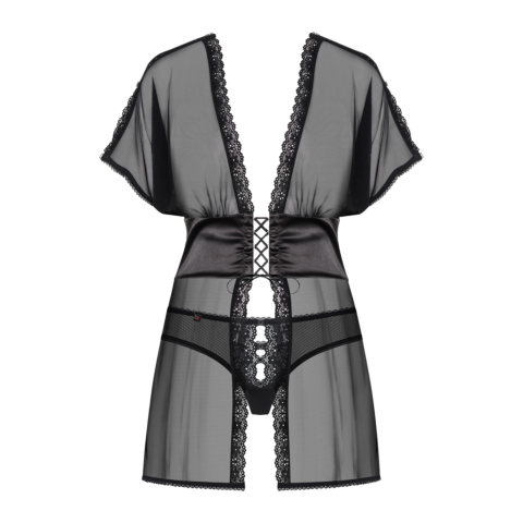 Соблазнительный бебидолл и трусики Obsessive 868-BAB-1 L/XL