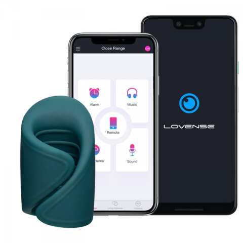 Смарт вибро-мастурбатор для головки члена Lovense Gush