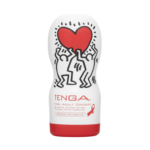 Мастурбатор Tenga × Keith Haring Original Vacuum Cup