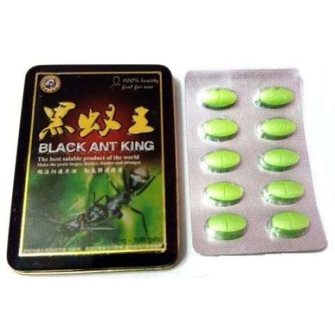 Віагра для чоловіків BLACK ANT KING 10шт