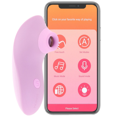 Вакуумный стимулятор Svakom Pulse Lite Neo Lavender