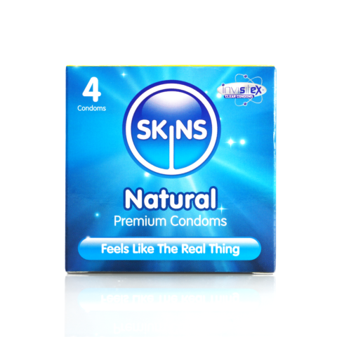 Презервативи SKINS Natural 4 шт