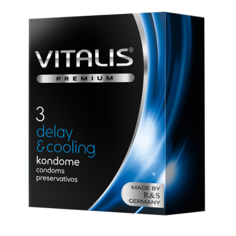 Vitalis premium Delay & Cooling 3 шт