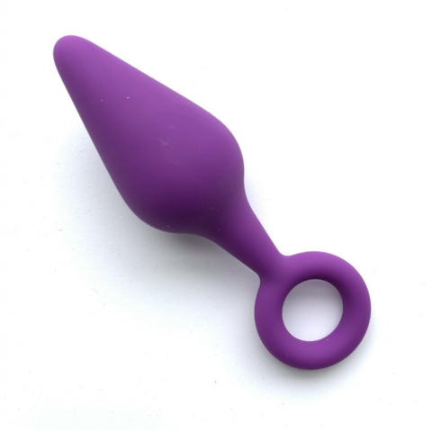 Анальна пробка з кільцем