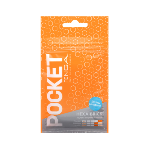 Мастурбатор Pocket Tenga Hexa-Brick