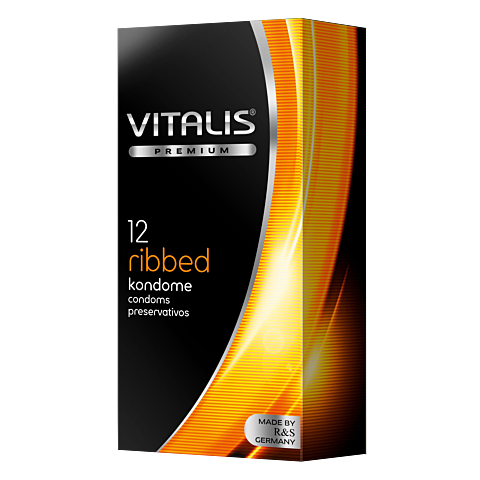 Vitalis premium Ribbed 12 шт