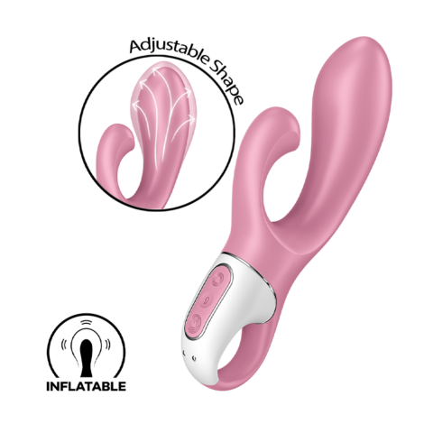 Вибратор-кролик Satisfyer Air Pump Bunny 2 pink