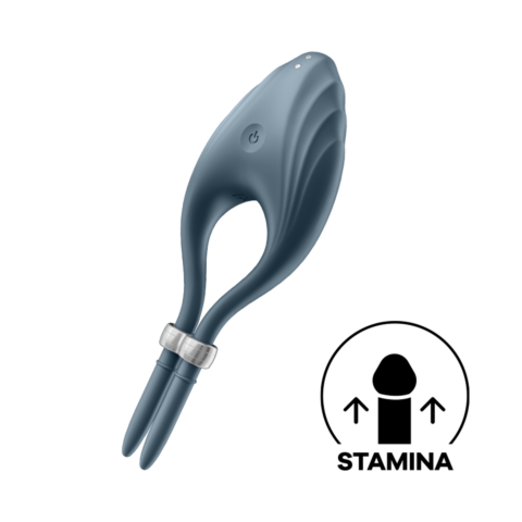 Вибро кольцо Satisfyer Duelist dark blue