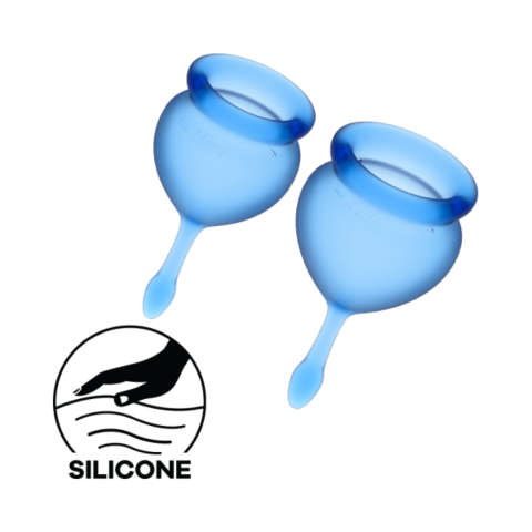 Набор менструальных чаш Satisfyer Feel Good Dark Blue
