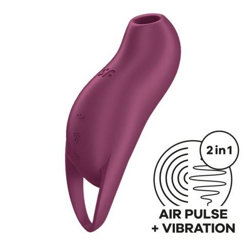 Вакуумный стимулятор Satisfyer Pocket Pro 1 Berry